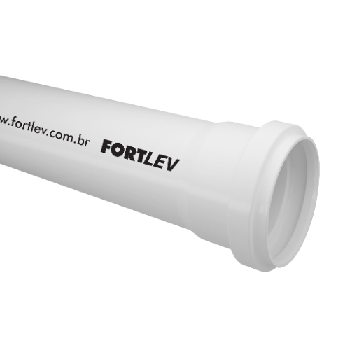 Tubo para Esgoto de 100mm (4") com 6m Fortlev